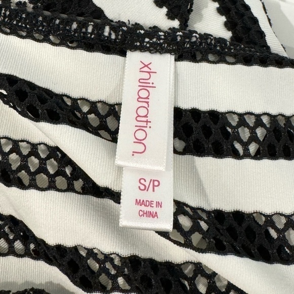 Xhilaration Black and White Stripe Midi Dress (Small) - Picture 7 of 8
